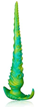 Roluck Anal Plug Lang Dildo Alien sex spielzeug für die paare extrem Flüssige Silikon Anal Massage für männliche weibliche Paare Octopus Dildo Plug Cosplay Anal Training SM Sex Spiel (S)