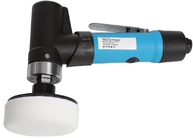 Duren - Lucidatrice pneumatica a doppio uso, 75 mm, per levigatura, lavorazione del legno, metallo