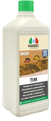 MARBEC TIM 1LT Protettivo idro-oleorepellente antimacchia per cotto, pietra, cemento e intonaci interni ed esterni.