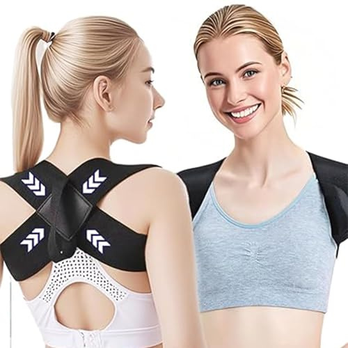 DAILIENFUS Ceinture lombaire innovante pour une posture droite, correction de la posture pour une ergonomie - Aucun ajustement nécessaire - Ceinture de soutien dorsal pour homme et femme (XXL)
