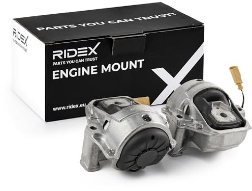 RIDEX 247E0728 Motorlager Vorne Links Vorne Rechts elektrisch schaltbares Hydrolager Kompatibel mit AUDI A4 Avant 8K5, B8 8K0198381AG 8K0199381KR 8K0199381NF