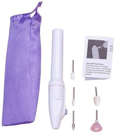 SMASOLO Lucidatore Unghie Elettrico Portatile USB Manicure Professionale con Smerigliatrice Compatta e Ricaricabile Strumento Nail Art per Unghie Spesse Facile da Trasportare e Usare