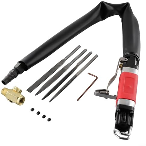 Lima pneumatica AF5 con funzione sega ad aria alternata per taglio, rettifica, lucidatura di superfici metalliche, legno e plastica con interruttore di sicurezza