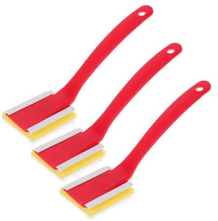 DEARMAMY Lot De 3 Pinceaux De Finition pour Murs pour Bordures Et Coins De Murs