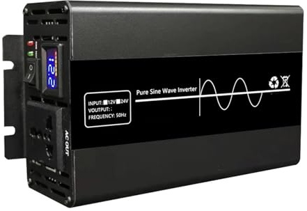 Convertitore A Onda Sinusoidale Pura 12v / 24v 5000W 8000W Portatile Power Bank Solare For Auto Ampia Applicazione(8000W,12V)