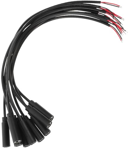 NAMOARLY 10 Pezzi Cavo Jack Stereo Femmina 3,5 Mm Filo Aperto per Riparazione Cuffie Auricolari Cablati Compatibile Telefoni Lettori Mp3 Mp4
