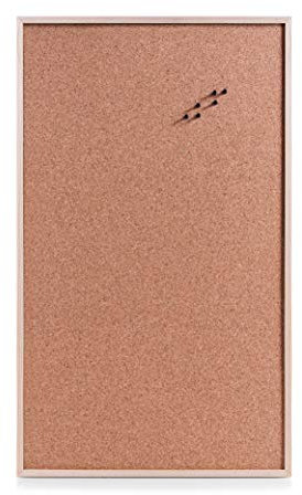 Zeller 11242 Pinboard, Kork/Kiefer, ca. 59x95 cm