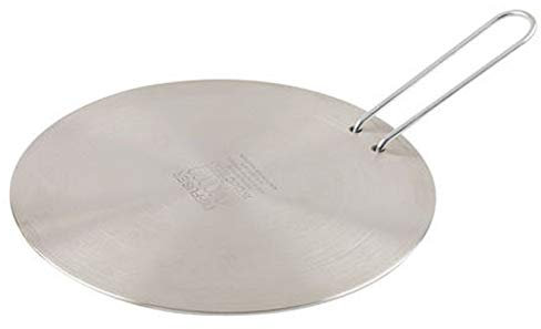 Ilsa Placa de Inducción, Redonda, Acero Inoxidable, Diámetro 21 cm