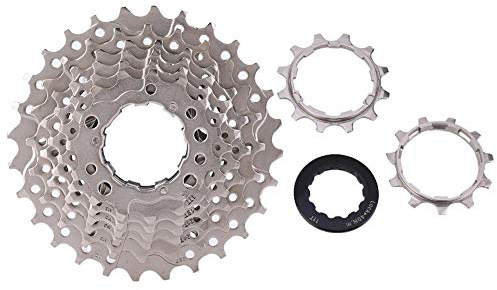 T best Cassette de Bicicleta, 8/9/10/11 Velocidad 11-28T Bicicleta de Carretera Rueda Libre Cassette Piñón Bicicleta Reemplazo Accesorios(8S 11-28T)