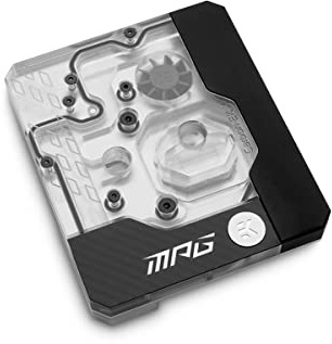EK Wasserkühlung, Intel MPG Z590 Gaming Carbon - EK X Edition - Sockel 1200, 5 cm, CPU-Wasserblock, Desktop, 25 dB, 5V, 2500 RPM, 3-polig, Messing Kupfer, 5E+1 cm, 1 Stück
