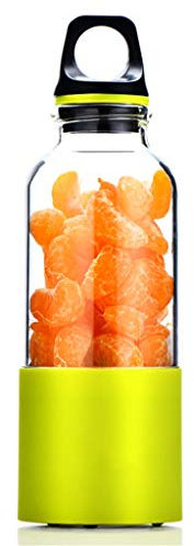 SHALOLY Frullatore Portatile da 500 ml Mini spremiagrumi Elettrico Cup Orange Maker Frullatore frullatore Estrattore di Succo Verdure Frullatore di Frutta (A)