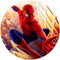 Fondant Tortenbild, Zuckerbild Essbares Foto für Torten, Tortenaufleger Ø 20cm - Spiderman Nr. 2