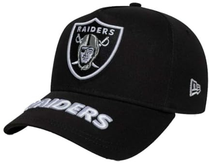 New Era NFL 9FORTY Visor Hit Cap Las Vegas Raiders Black