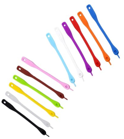 CIYODO 12 pezzi Segnabicchieri Silicone Colorati con Design Identificatori Bicchieri Vino per Feste Cocktail Matrimonio e Bar Riutilizzabili e Facili da Usare