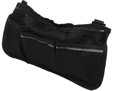 HOLIDYOYO Rollstuhl Seitentasche Verstellbar aus Robustem Oxford Material mit Schnallen Befestigung Organizer für Rollstuhl und Bürostuhl Aufbewahrungstasche für Alltag und Mobilitätshilfen