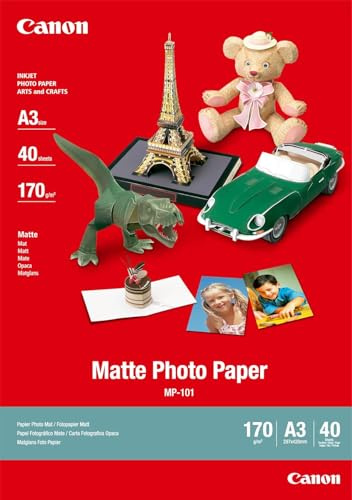 Canon MP 101 A 3, 40 Blatt Fotopapier matt 170 g