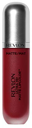 Revlon Ultra HD Matte Lipcolor, Samtig-leichter, matter flüssiger Lippenstift, 660 Romance, 5,9g