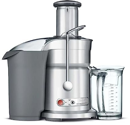 Breville 800JEXL The Juice Fountain-Exprimidor centrífugo Elite, Acero, 2 Velocidades, Cepillado Inoxidable