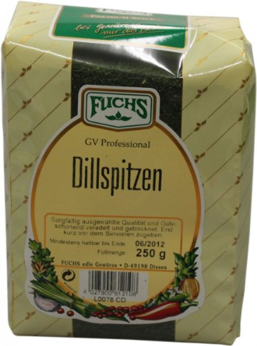 Fuchs Dillspitzen (250g Beutel)