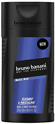 Bruno Banani Magic - Gel de ducha para hombre (4 paquetes de 250 ml)