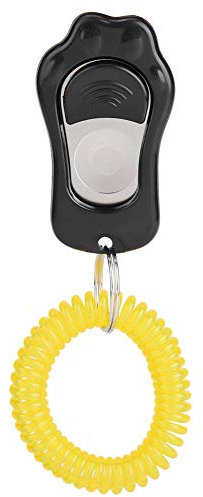 Hunde Klicker Finger Clicker Pet Training Clicker Einstellbar Hundetraining Clicker Hund Tranining Spielzeug für Hunde Katzen Pferde (Schwarz)