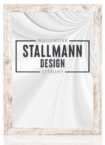 Stallmann Design 'New Modern' Bilderrahmen 30 x 40 cm | Farbe: Vintage | eleganter Frame für Ihre Fotos und Motive