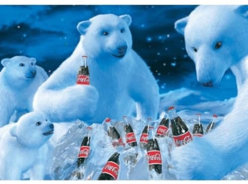Schmidt Spiele , Coca Cola: Polar Bears (1000pc) , Puzzle , Ages 12+