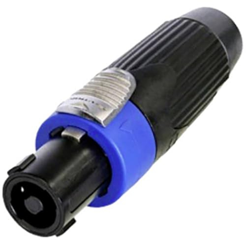 Neutrik NLT4FXX-BAG, SpeakON Kabelbuchse, Kabel Stecker, geeignet für Audio-Verbindungen