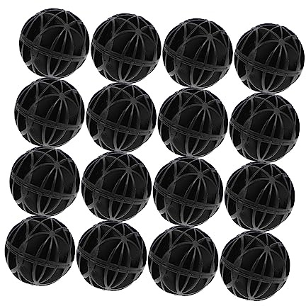POPETPOP 150 Piezas Bola Biológica Acuario De Bloque Poroso Bolas De Filtro Bolas De Estanque Material De Filtración del Tanque De Peces Cartucho De Filtro De Pescado Algodón Equipo Pecera