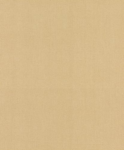 Rasch tapeter 633559 – unik tapet av fleece i gult från kollektionen Color your life – 10,05 m x 0,53 m (L x B):