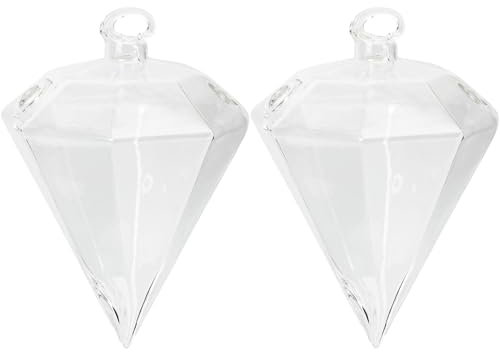 Happyyami 2piezas Jarrones De Terrario De Vidrio Colgante De Maceta Transparente para Plantas Hidropónicas Decoración De Florero De Vidrio para Balcón