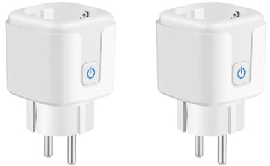 Boddceto Prise Wifi Intelligente Tuya Prise Intelligente Ue 20A avec Surveillance de L'Alimentation Synchronisation D'Économie D'Énergie Télécommande Prise Ue Smart Life