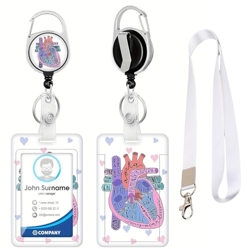 Namensschildhalter für Krankenschwestern – Ausweishalter für Zubehör für Lehrer- und Krankenpfleger