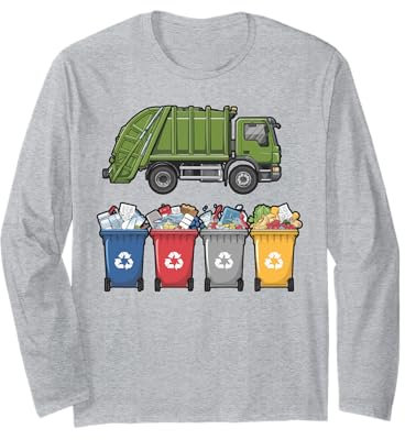 Collecteur de déchets de recyclage pour conducteur de camion à ordures Manche Longue