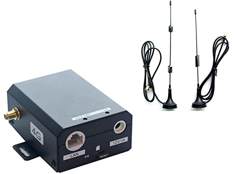Janasiba Enrutador H927 4G en industrial 150 Mbit/s 4G LTE CAT4-SIM enrutador con antena externa soporte para 16 usuarios de WLAN enchufe de la UE