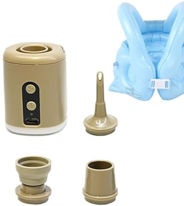Liten elektrisk luftpump, luftmadrasspump Ultra-bärbar inflator