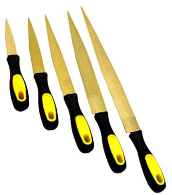 iplusmile Limas De Madera Para Carpintería 4 6 8 10 y 12 Unidades Herramientas De Acero