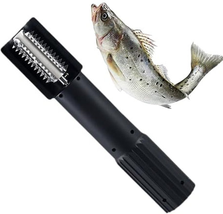Rimuovi Squame Pesce | Attrezzo Automatico Per Pulizia Del Pesce,Squamatore Impermeabile Per Pulizia e Sbucciatura Per Pesca, Ristoranti d’Acqua e Casa