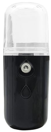 Nano Mist - Pulverizador de 30 ml, humidificador facial hidratante con | tanque de agua - Pulverizador portátil recargable por USB, mini vaporizador facial para extensiones de pestañas