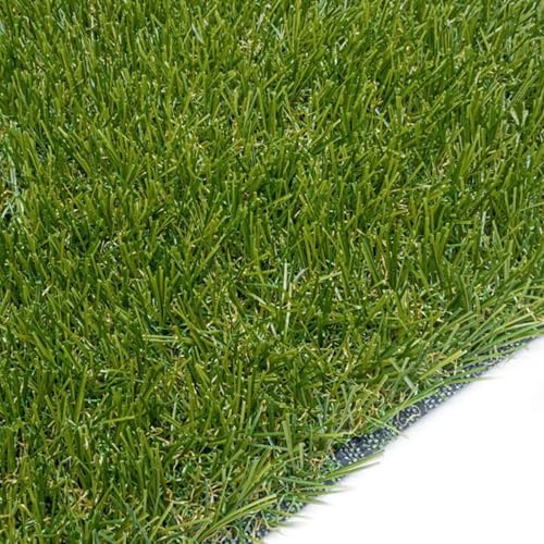 LSSHQ Kunstrasen Outdoor Rasenteppich Rasen für Balkon & Garten Rasen Teppichboden, Kunstgras für Haustiere Wetterfest Mit Drainagefunktion Grass(5x10ft)