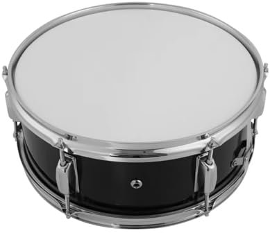 CHOYUE 12 Zoll Snare Drum mit Drumsticks Schultergurt Drum Key Percussion Instrument für Studenten Anfänger Marching Snare Drum Tragbares Snare Drum Set