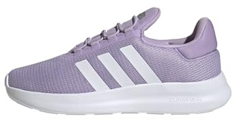 Adidas Femme Lite Racer 4.0 Shoes, Powder Plum/FTWR White/Silver met., 37 1/3 EU