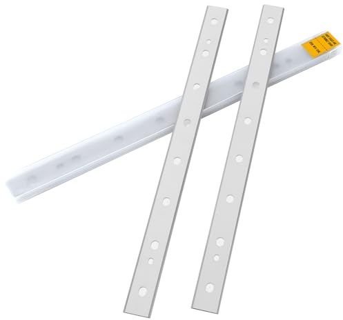 LUXTER 13-Inch Double-Sided Planer Blade Replacement for DeWalt 735 Planer, Replace DW735, Set of 2