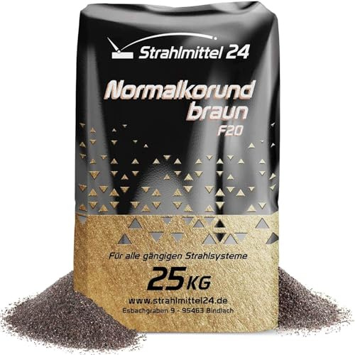 Samore 25 KG Normalkorund braun F20 Strahlmittel Korund Sandstrahlen