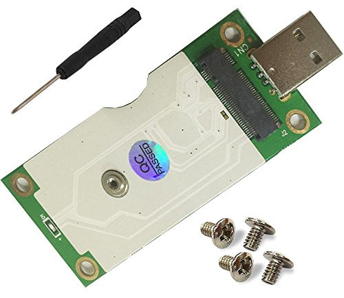 Hobbypower NGFF (M.2) a adaptador USB con ranura para tarjeta SIM para WWAN/LTE/4G módulo