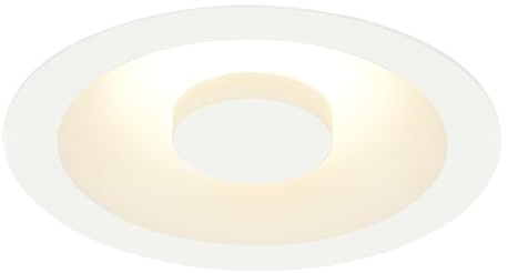 SLV OCCULDAS 14 | Einbauleuchte, Innenbeleuchtung, Deckeneinbauleuchte, LED Spots, Fluter, Deckenstrahler, Deckenleuchte | LED Inside, 3000K, indirekt, weiß, max. 15W