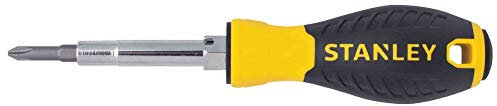 Stanley 68-012 6-Way Double Ended Multi-Bit Screwdriver/Nut Driver 7-3/4 in OAL Pack of 4
