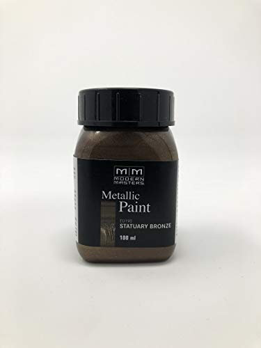 Metallic Farben | 12 Farben | Lacke | Farbe günstig | Trendfarben |und Zubehör | Metallefekte |Farbe - Statuary Bronze