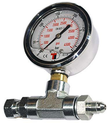 METALSUB Manómetro glicerina para compresor de Buceo. (COLTRI)