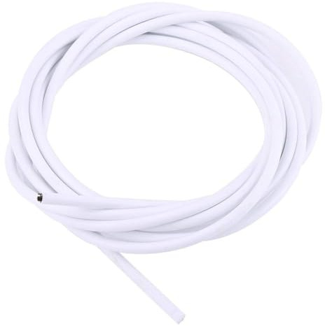 Bnineteenteam Cavo deragliatore Freno Bici Cavo indossabile Cambio Bici Deragliatore Cavo Linea 4mm Cavi Bici da Strada (Bianca) Guaina Freni Bici Bianca